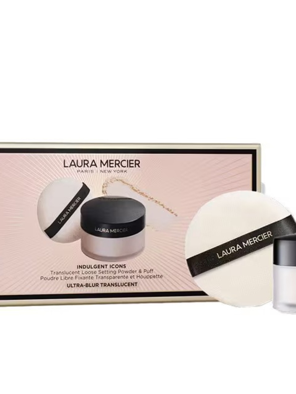 laura mercier Translucent Loose Setting Powder & Puff set brand new